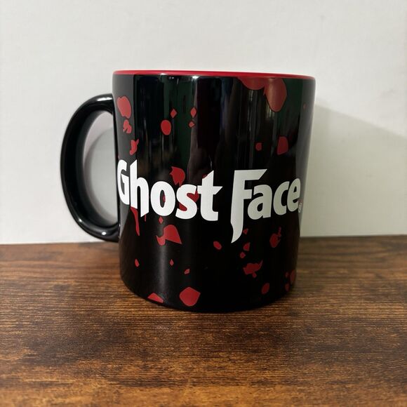 Bioworld Ghost Face Coffee Mug Cup 16 oz Scream Movie Horror Halloween NEW - Picture 2 of 6